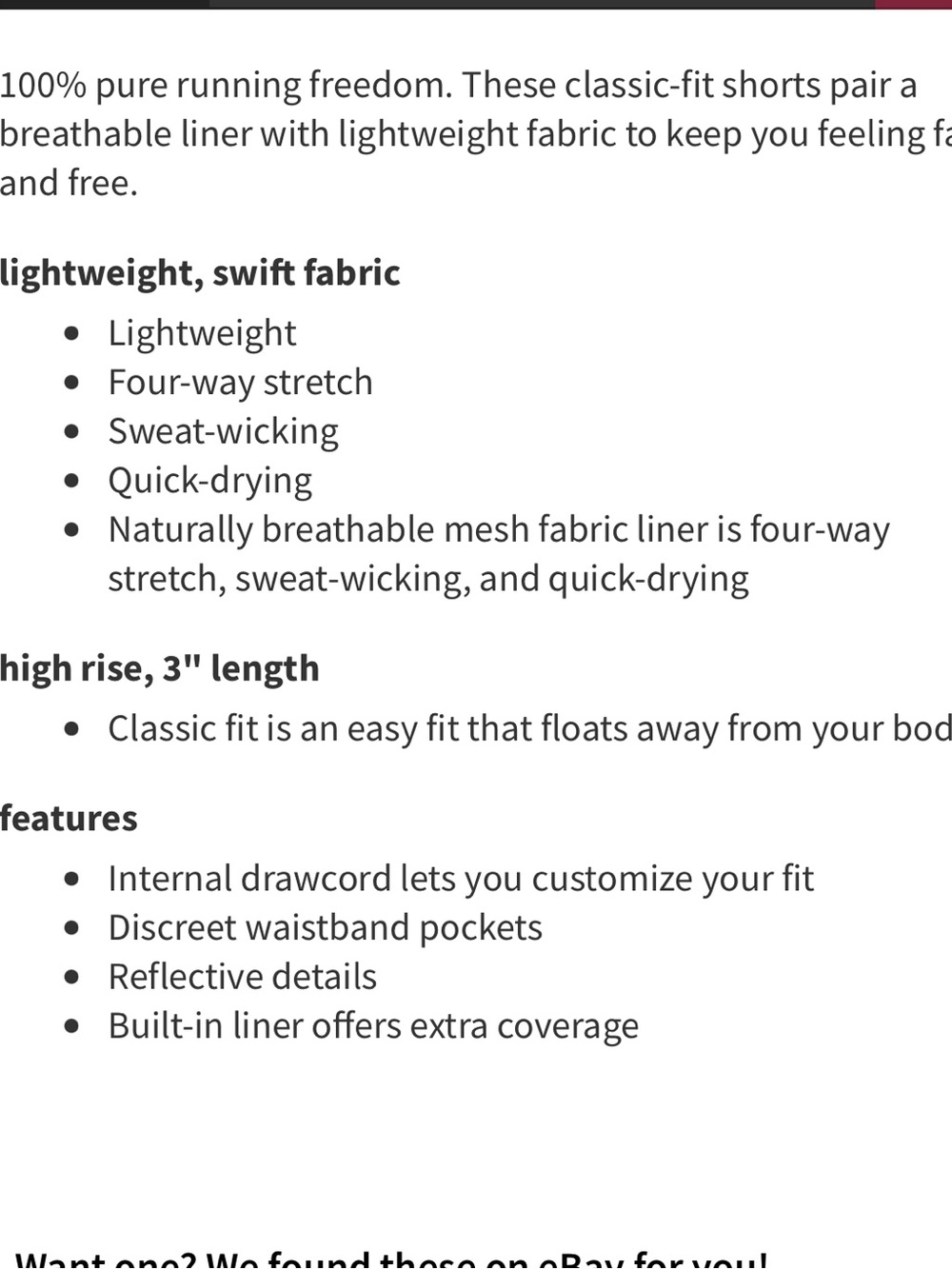 Lululemon fast and free reflective high rise running shorts - Picture 8 of 8